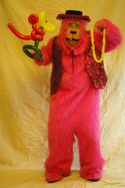 Adults Pink Gorilla Costume